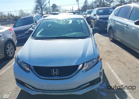 2015 Honda Civic Lx from USA, damaged, VIN 19XFB2F55FE087140